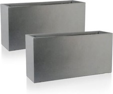 Set of 2 Trough Large Garden
