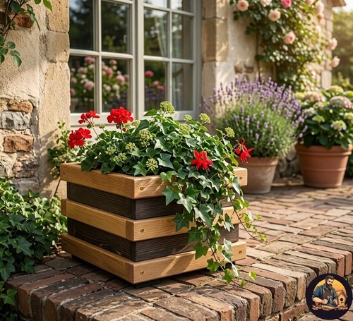 Rib solid decorative square - 3,