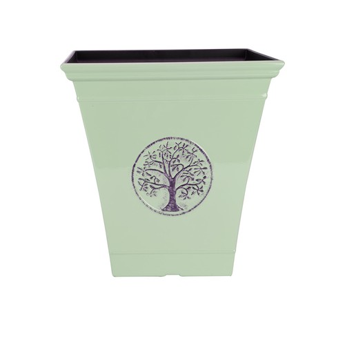 Square planter for garden 36cm - square,